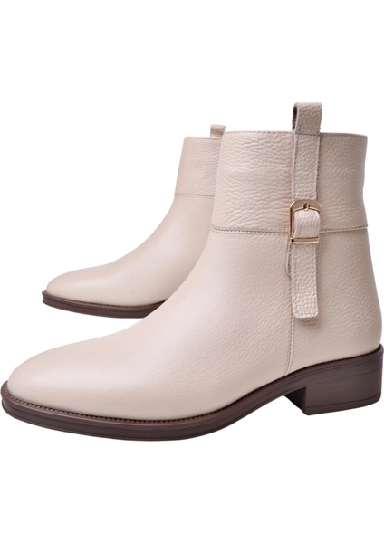 Kadın Deri Fermuarlı Bot 26104252K fırsatları