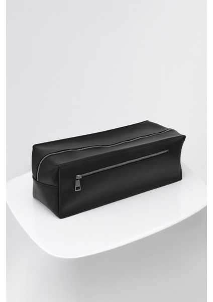 Siyah Deri Düz Desen Airwrap ve Tüm Saç Şekillendiricileriniz Için Xl Boy Çanta Seyahat Çanta fırsatları