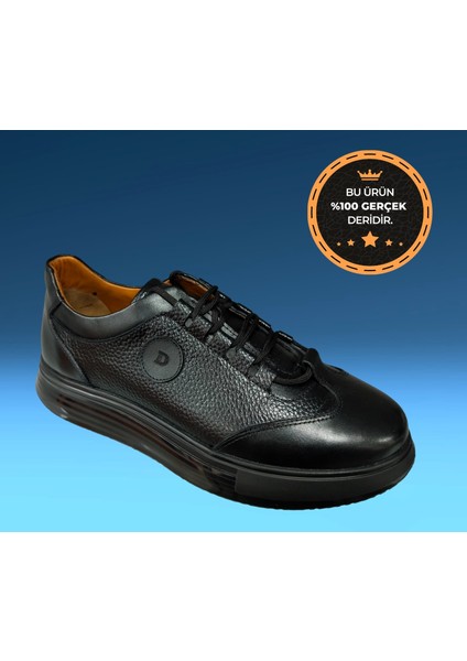 SM-1323 Erkek Hakiki Deri Rahat Casual Ayakkabı