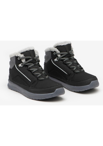 Quechua Kadın Outdoor Kar Botu - Su Geçirmez - Siyah - NH100 Mid fiyatları