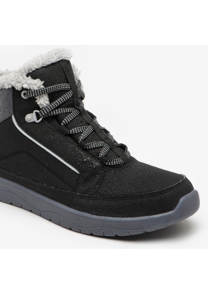 Quechua Kadın Outdoor Kar Botu - Su Geçirmez - Siyah - NH100 Mid modelleri