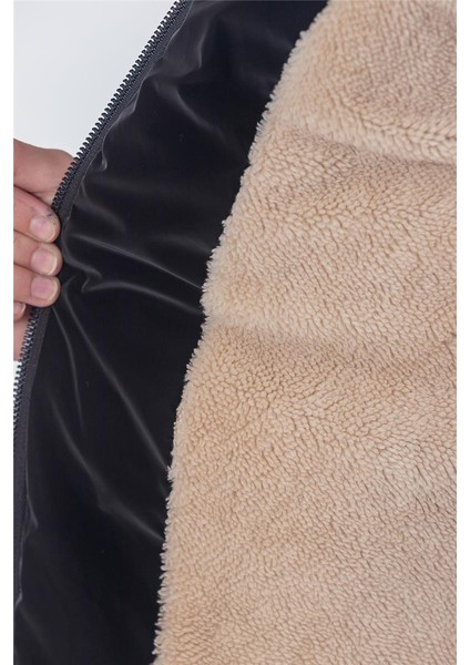 Kız Çocuk Kapüşonlu Nova Kumaş Kışlık Mont KM1010 indirimleri