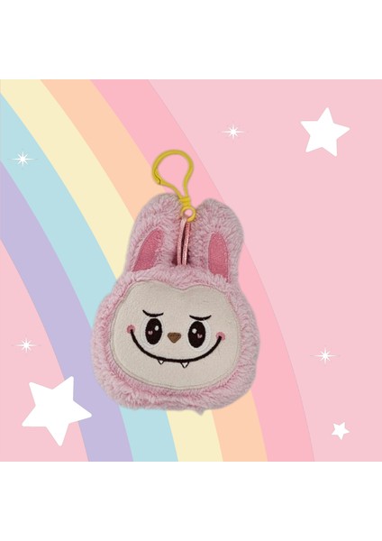 Labubu Kafa Anahtarlık Aksesuarlı 13 cm Peluş Oyuncak fiyatları