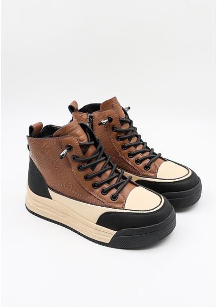 Kristebell Ithal Bağcıklı Sneaker Kadın Spor Bot 2035 - Vizon - 36 modelleri