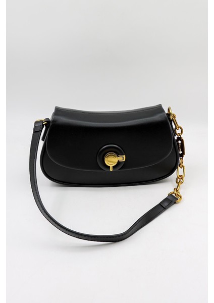 Ithal Kadın Baget ve Çapraz Çanta KB699 - Siyah