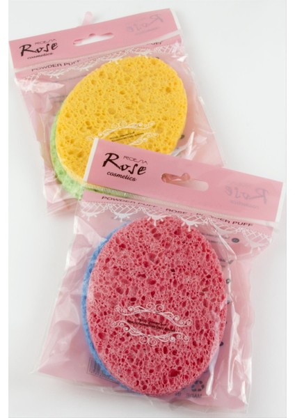 Sepetim 2 Adet Oval Makyaj Süngeri-Renkli modelleri