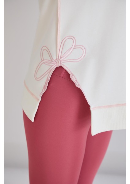 Overlok Dikişli Sweatshirt