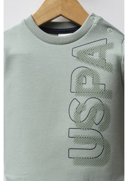 U.s.polo Assn Erkek Bebek 2 Li Takım - Yeşil fiyatları