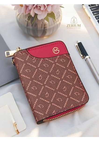 Vintage Tarzı Iki Renkli Ince Rfıd Korumalı Pu Deri Unisex Kartlık & Cüzdan fiyatları