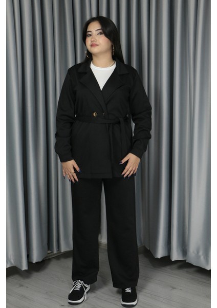 Kadın Önden Bağlamalı Modal Kumaş Yumuşacık Dokulu Alt Üst Takım 42