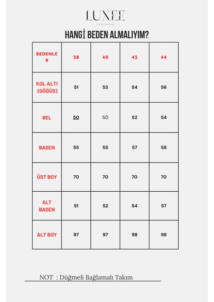 Kadın Önden Bağlamalı Modal Kumaş Yumuşacık Dokulu Alt Üst Takım 42