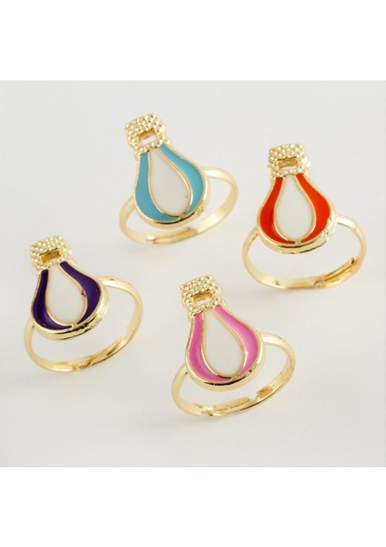 Sepetim Balon Mineli Yüzük-Renkli modelleri