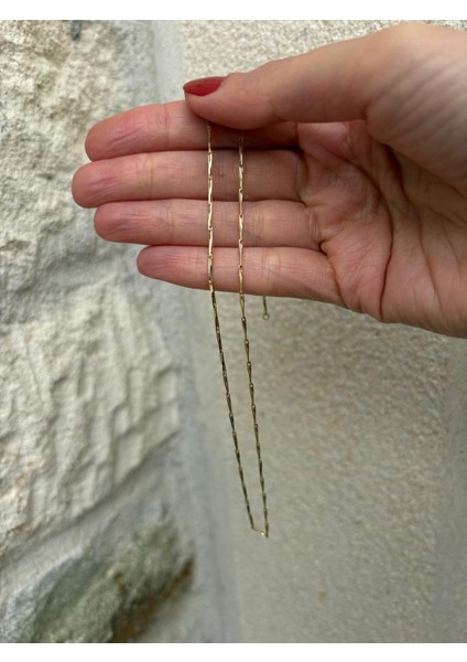 Xuping 14K Özel Seri Italyan Çubuk Gold Zincir Kolye