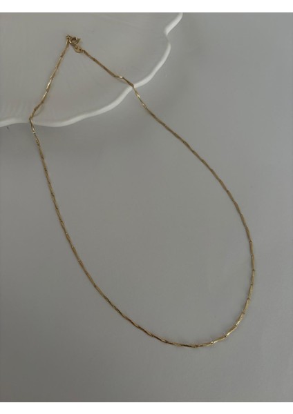 Xuping 14K Özel Seri Italyan Çubuk Gold Zincir Kolye modelleri