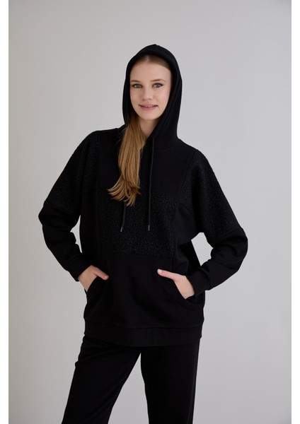 Triko Buklet Garnili Sweatshirt