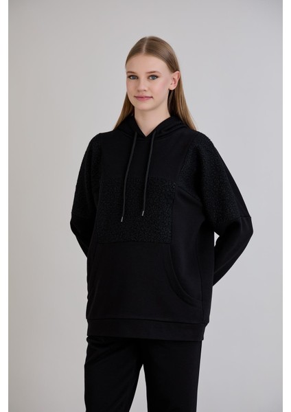 Triko Buklet Garnili Sweatshirt fırsatları