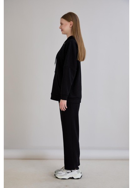 Triko Buklet Garnili Sweatshirt indirimleri