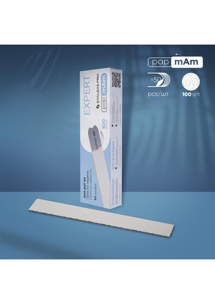 Expert 22 Yedek Papmam Beyaz Törpüler, 100 Grit (50 Adet)