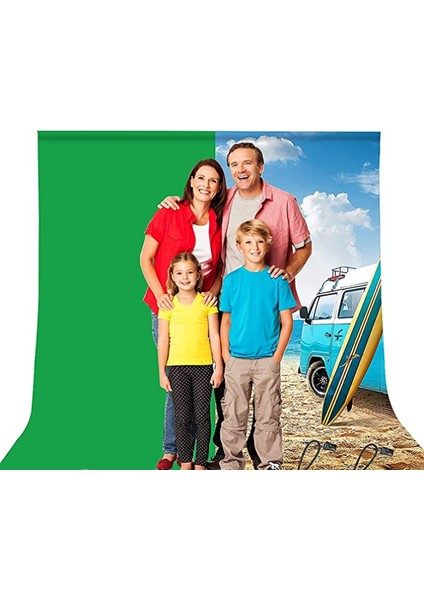 160X400 Cmchromakey Green Screen Greenbox Yeşil Fon Perde Background Backdrop