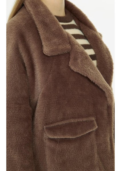 Kahverengi Cepli Tüylü Ceket fiyatları