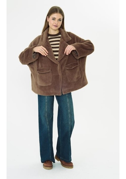 Kahverengi Cepli Tüylü Ceket fırsatları