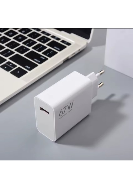 Xiaomi %100 orijinal 67WATT Hızlı Şarj Aleti Başlık ve Kablo (Kutusuz) modelleri