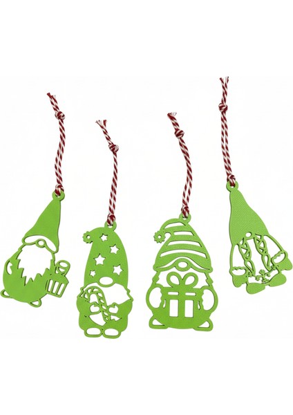 Yılbaşı Süsü Seti 4 Adet Yeşil Elf fiyatları