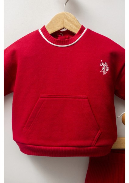 U.s.polo Assn Kız Bebek 2li Takım - Kırmızı fiyatları