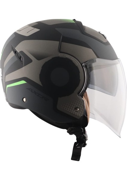 Striker Ultron Açık Kask Siyah-Gri indirimleri