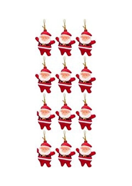 Yılbaşı Çam Ağacı Süsü Noel Baba 6'lı indirimleri