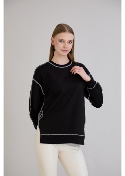 Overlok Dikişli Sweatshirt fırsatları