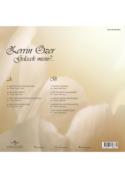 Zerrin Özer - Gelecek Misin (Plak) fiyatları