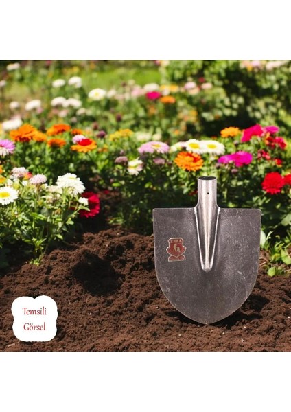 Sapsız Çelik Bahçe Küreği Toprak Bel Belleme Çapalama Aleti Metal Kürek 28 cm Keskin Sağlam. fiyatları