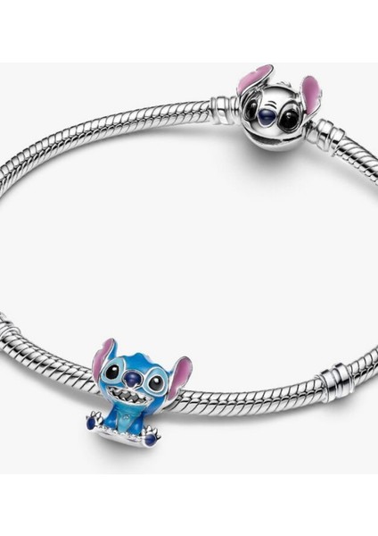 Disney Gümüş Stitch Charm modelleri