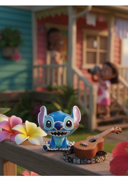 Disney Gümüş Stitch Charm