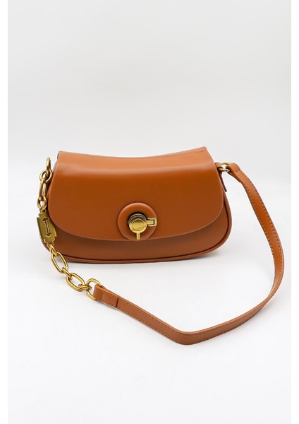 Ithal Kadın Baget ve Çapraz Çanta KB699 - Camel