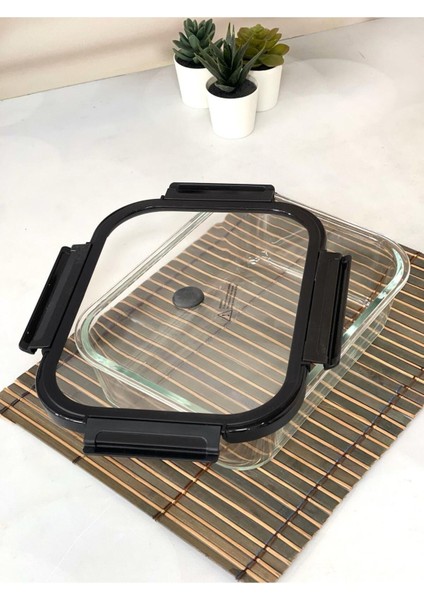 2800 ml Kilitli Cam Saklama Kabı 4260