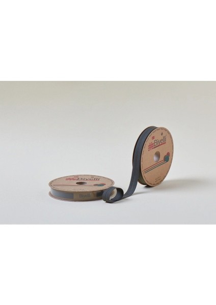 Biye Koton Katlı D54 Füme 2 cm 25 Metre %65 Koton %35 Polyester