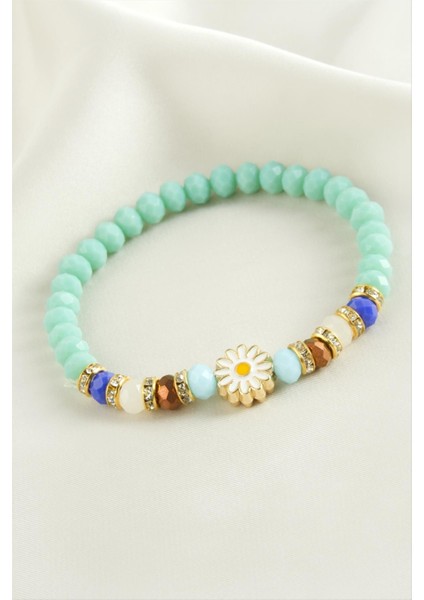 Papatya Kristal Trend Bileklik