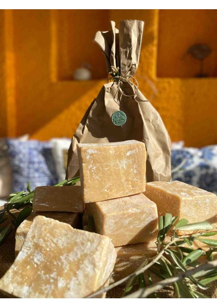 Doğal Zeytinyağlı El Yapımı Sabun 5’li Set (200 gr x 5) – Katkısız, Cilt Dostu
