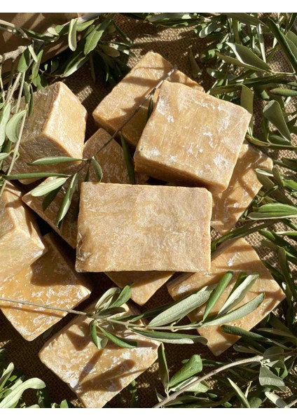 Doğal Zeytinyağlı El Yapımı Sabun 5’li Set (200 gr x 5) – Katkısız, Cilt Dostu fırsatları