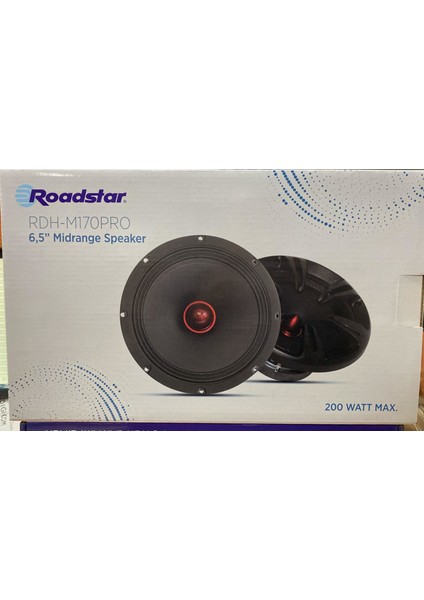 RDH-M170PRO 200 Watt 17 cm Midrange Oto Hoparlör