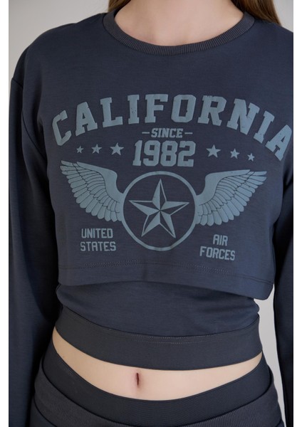 California Baskılı Crop