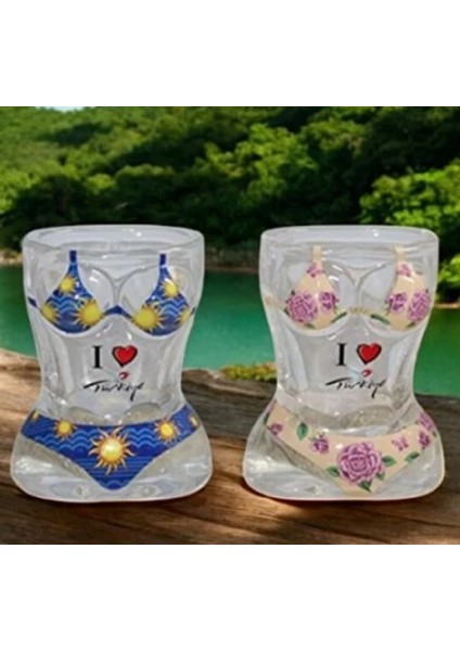 Vücut Tasarımı Cam Shot Bardak X3 fiyatları