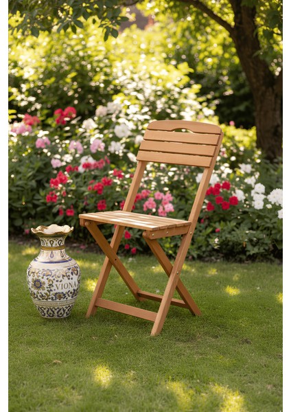 Naturi Balkon Bahçe Mutfak 3'lü Bistro Set 2 Sandalye 1 Masa fırsatları