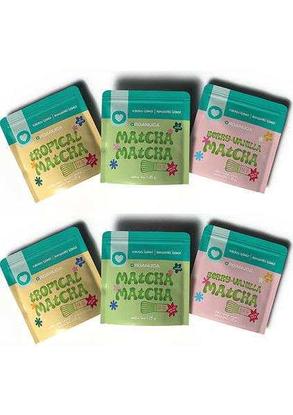 Matcha Tozu 6'lı Paket