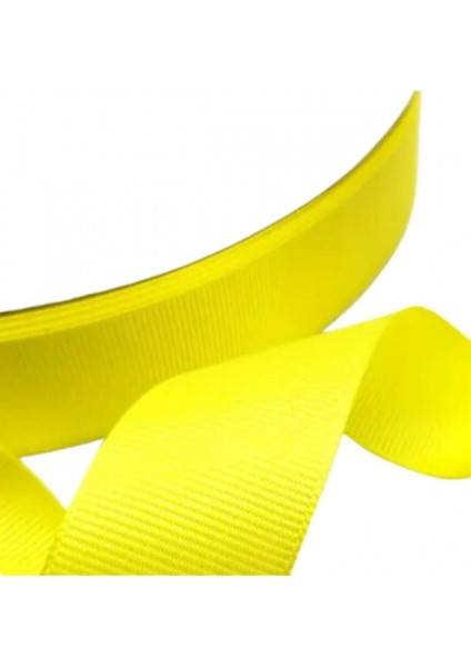 Grogren Kurdele 2 cm 10 Metre Sarı