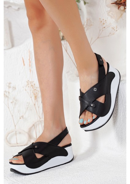 Brill Anatomik Ortopedik Bantlı Kadın Sandalet