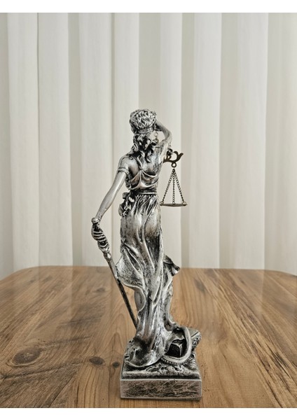 Adalet Tanrısı Themıs Heykeli 30 cm Mitolojik Heykel