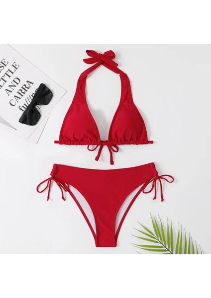 Tcherchı Bikini Mayo Düşük Bel Kadın Bikini Seti (Yurt Dışından)